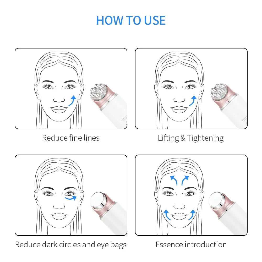 LED EMS Facial Massager – Skin Lifting & Anti-Wrinkle Tool