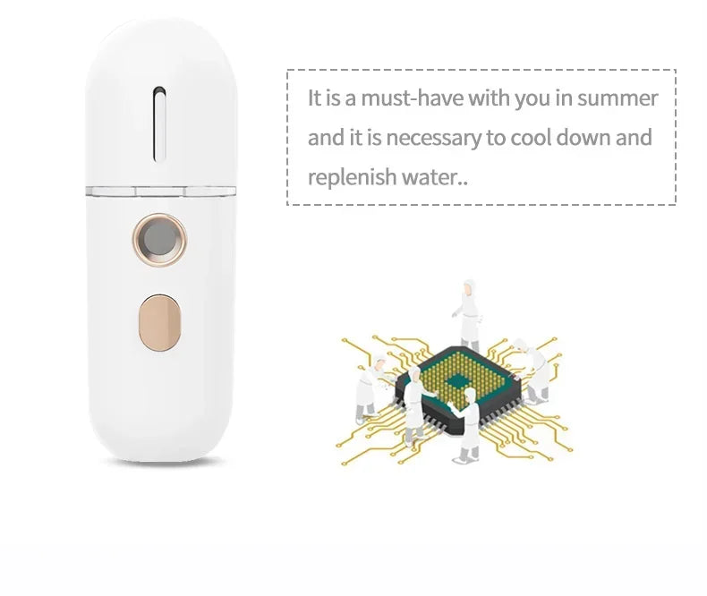 AuraOfRed™ HydroMist Nano Facial Hydrator