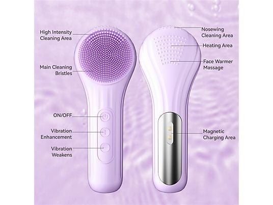 AuraOfRed™ SonicGlow Cleansing Brush