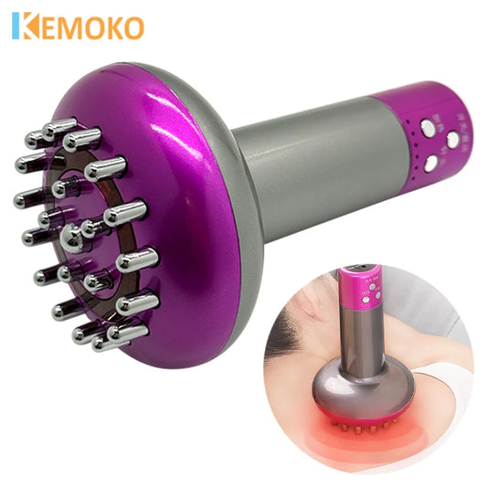 Electric Meridian Brush – Microcurrent & Red Light Body Massager for Slimming & Cellulite Relief