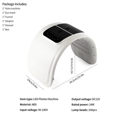 AuraOfRed™ SpectraLift LED Facial Device