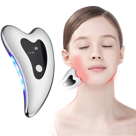 AuraOfRed™ RadiantLift - GuaSha Facial Massager.