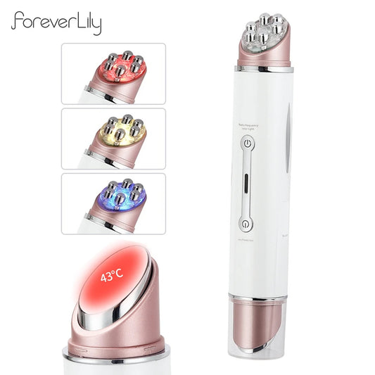 LED EMS Facial Massager – Skin Lifting & Anti-Wrinkle Tool