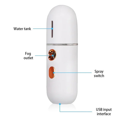AuraOfRed™ HydroMist Nano Facial Hydrator